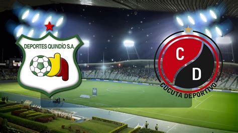 deportes quindio vs cucuta deportivo